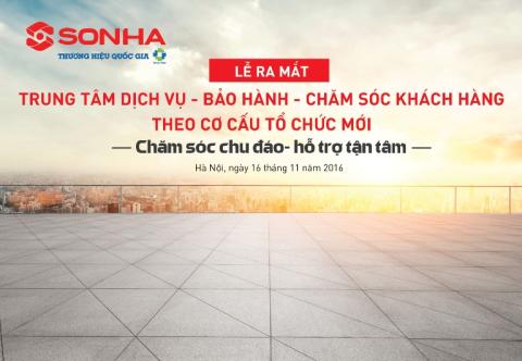 Tập đoàn Sơn Hà thành lập trung tâm dịch vụ và chăm sóc khách hàng