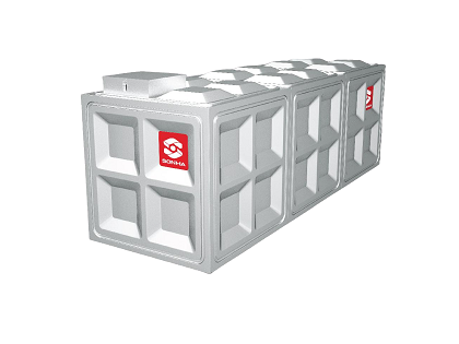 Bể ngầm inox Sơn Hà 1000L