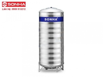 Bồn inox Sơn Hà 15000 lít đứng