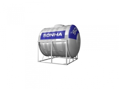 Bồn Nước Inox Sơn Hà 2000L Ngang